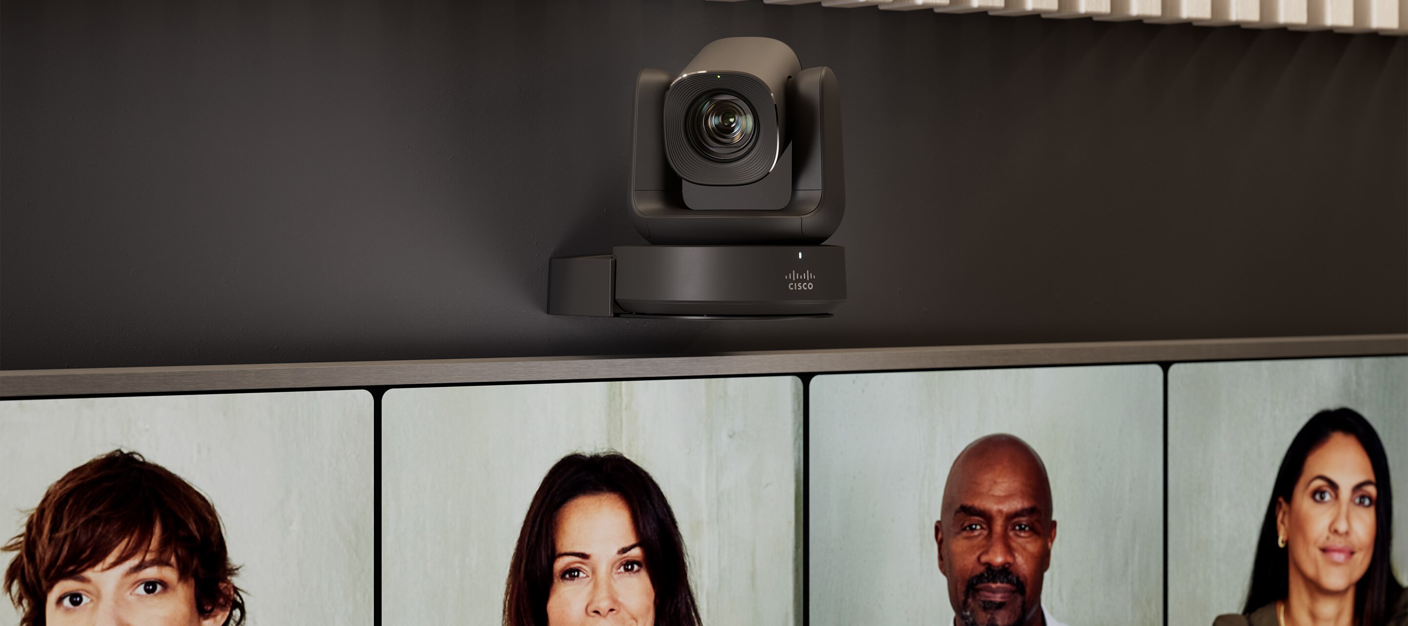 Bring meetings to life with intelligent camera tracking.